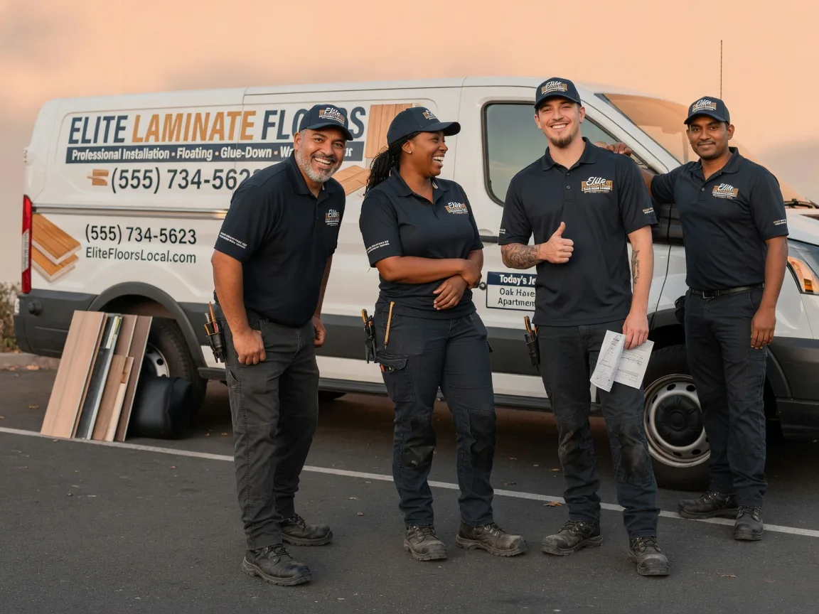 Laminate flooring installation company in Schulter, OK